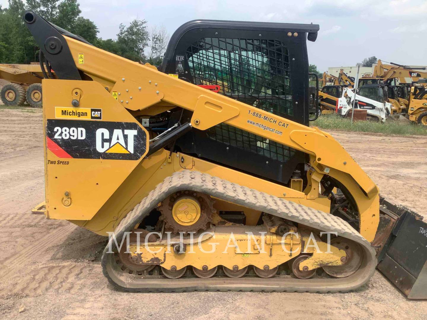 2018 Caterpillar 289D A2Q Compact Track Loader