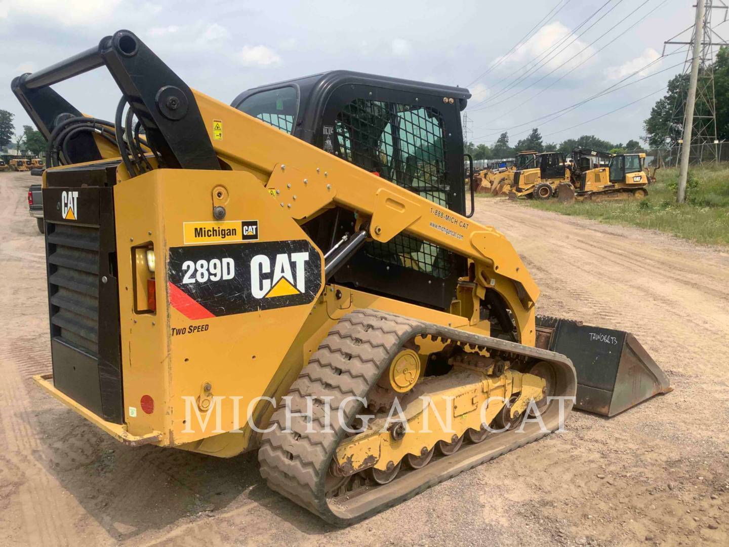 2018 Caterpillar 289D A2Q Compact Track Loader