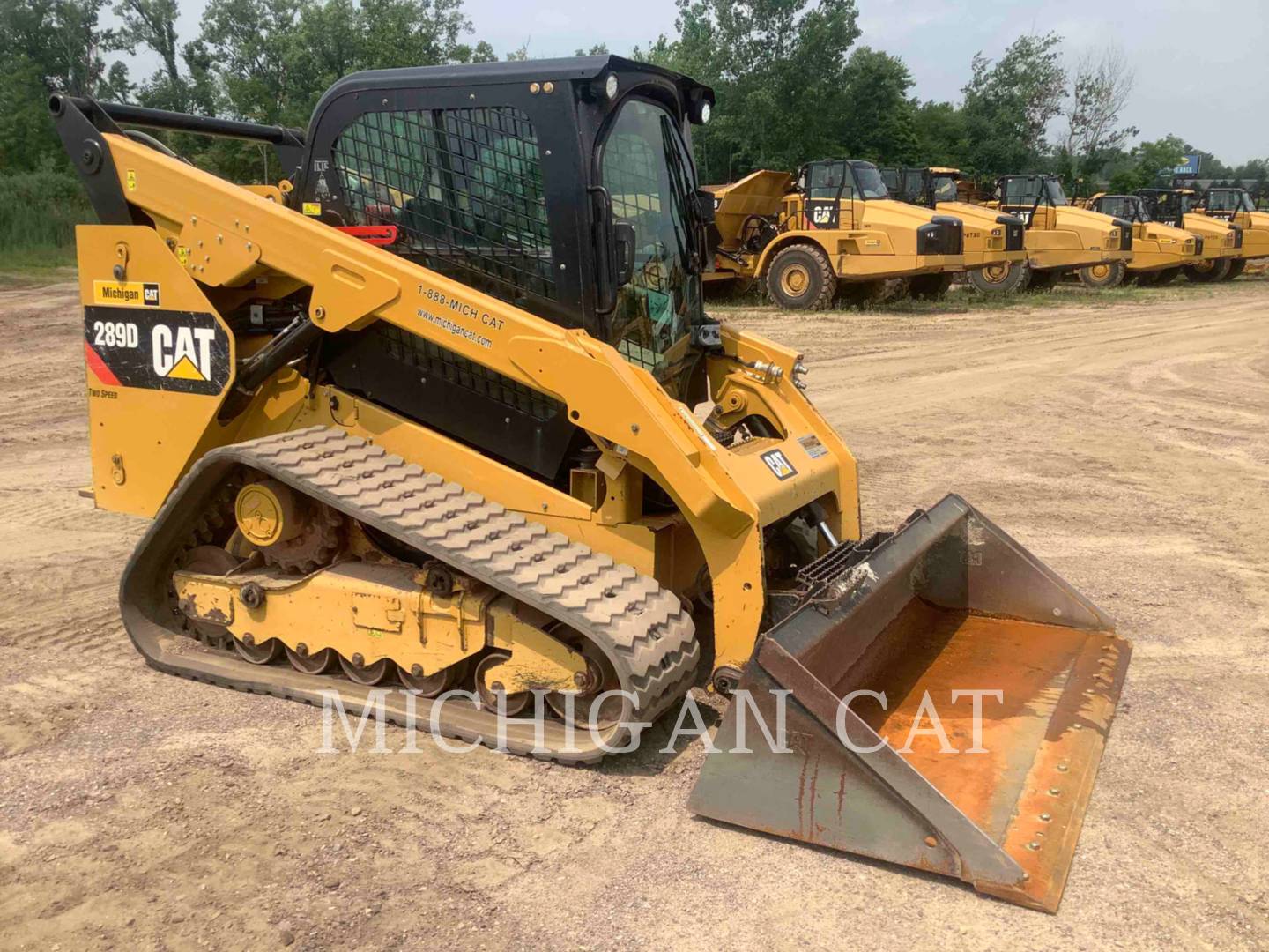 2018 Caterpillar 289D A2Q Compact Track Loader