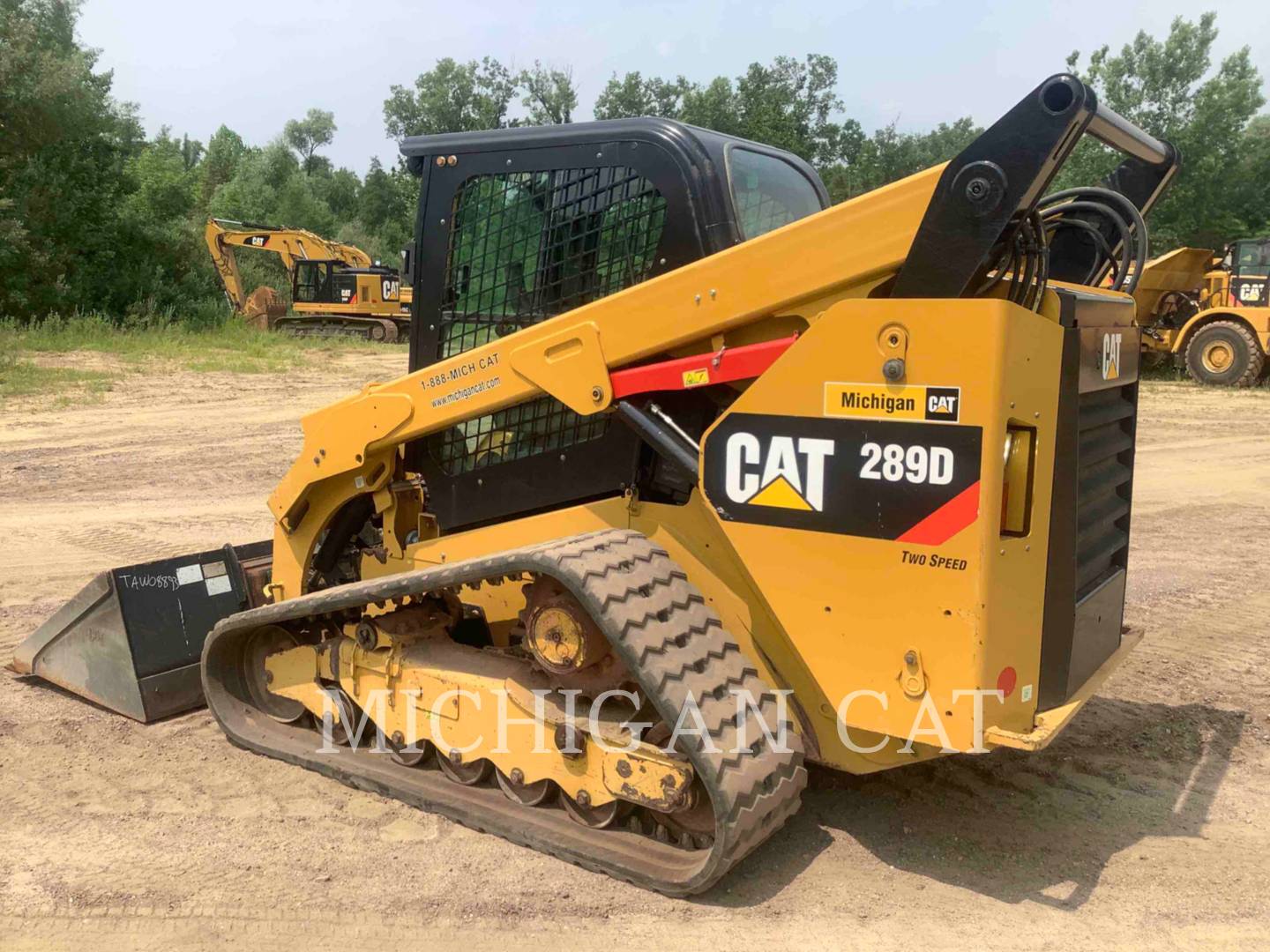 2018 Caterpillar 289D A2Q Compact Track Loader