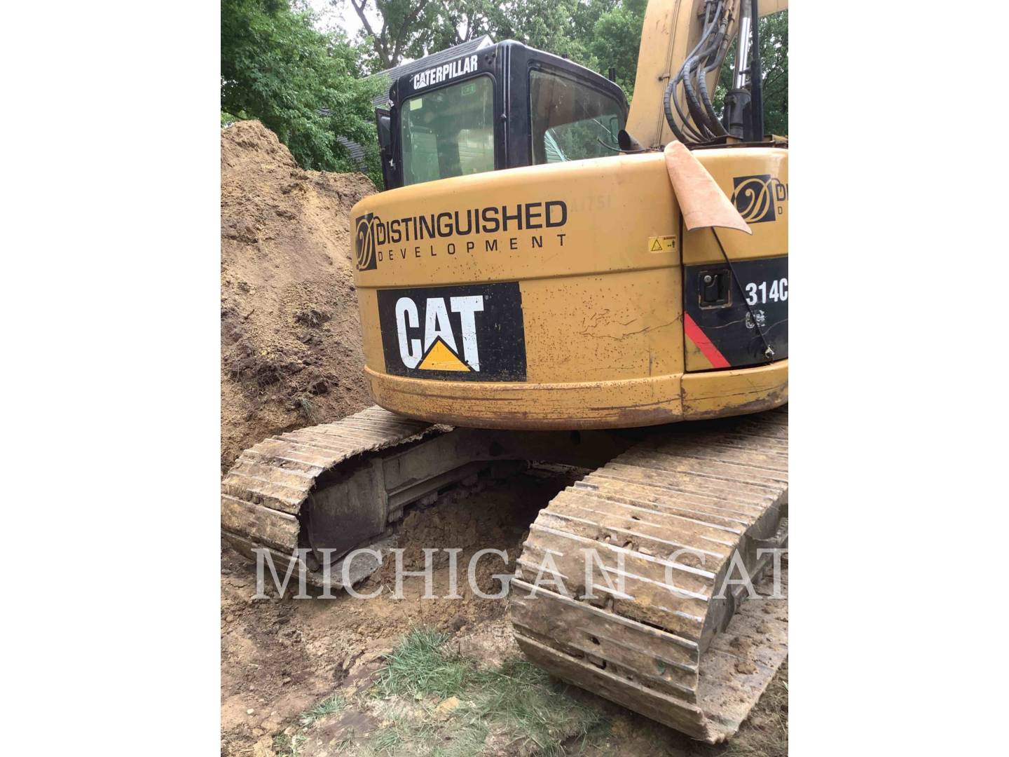 2008 Caterpillar 314CLCR Excavator