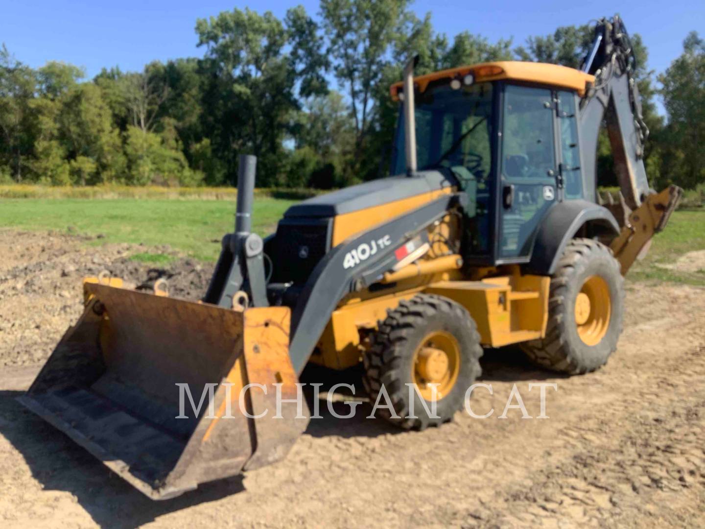 2009 John Deere 410J TC Tractor Loader Backhoe