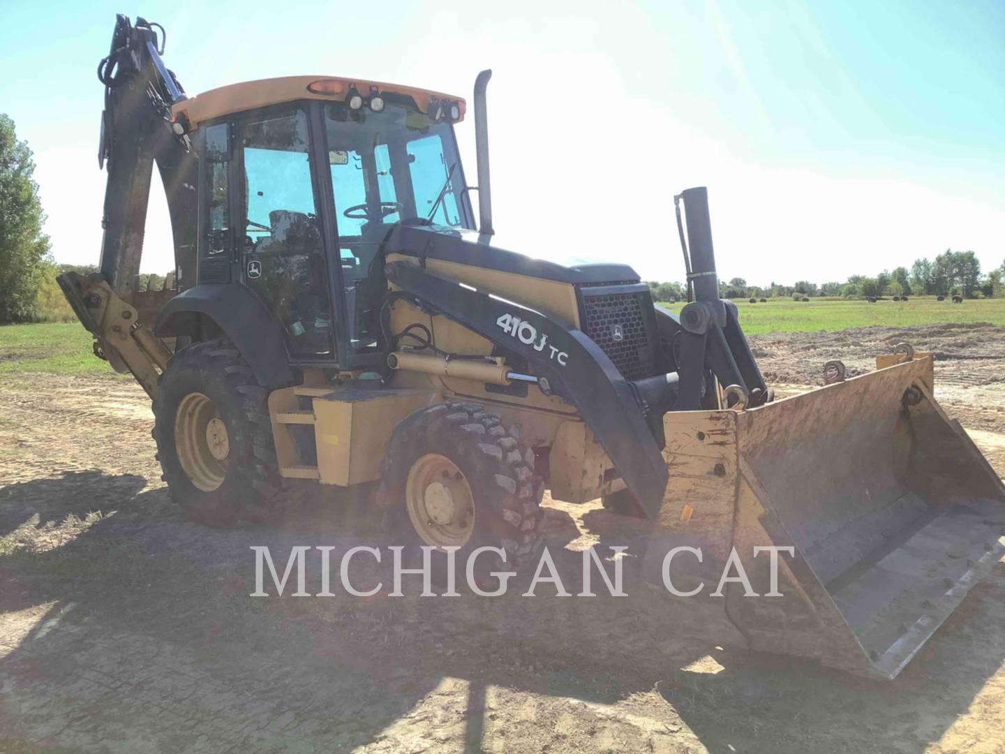 2009 John Deere 410J TC Tractor Loader Backhoe