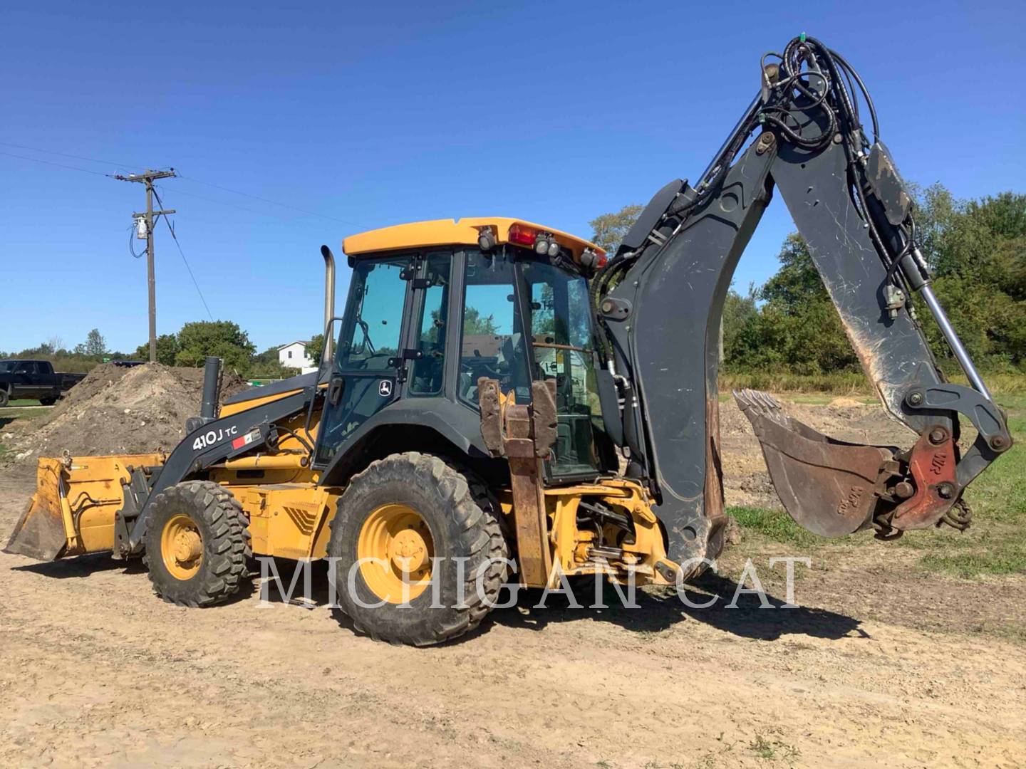 2009 John Deere 410J TC Tractor Loader Backhoe