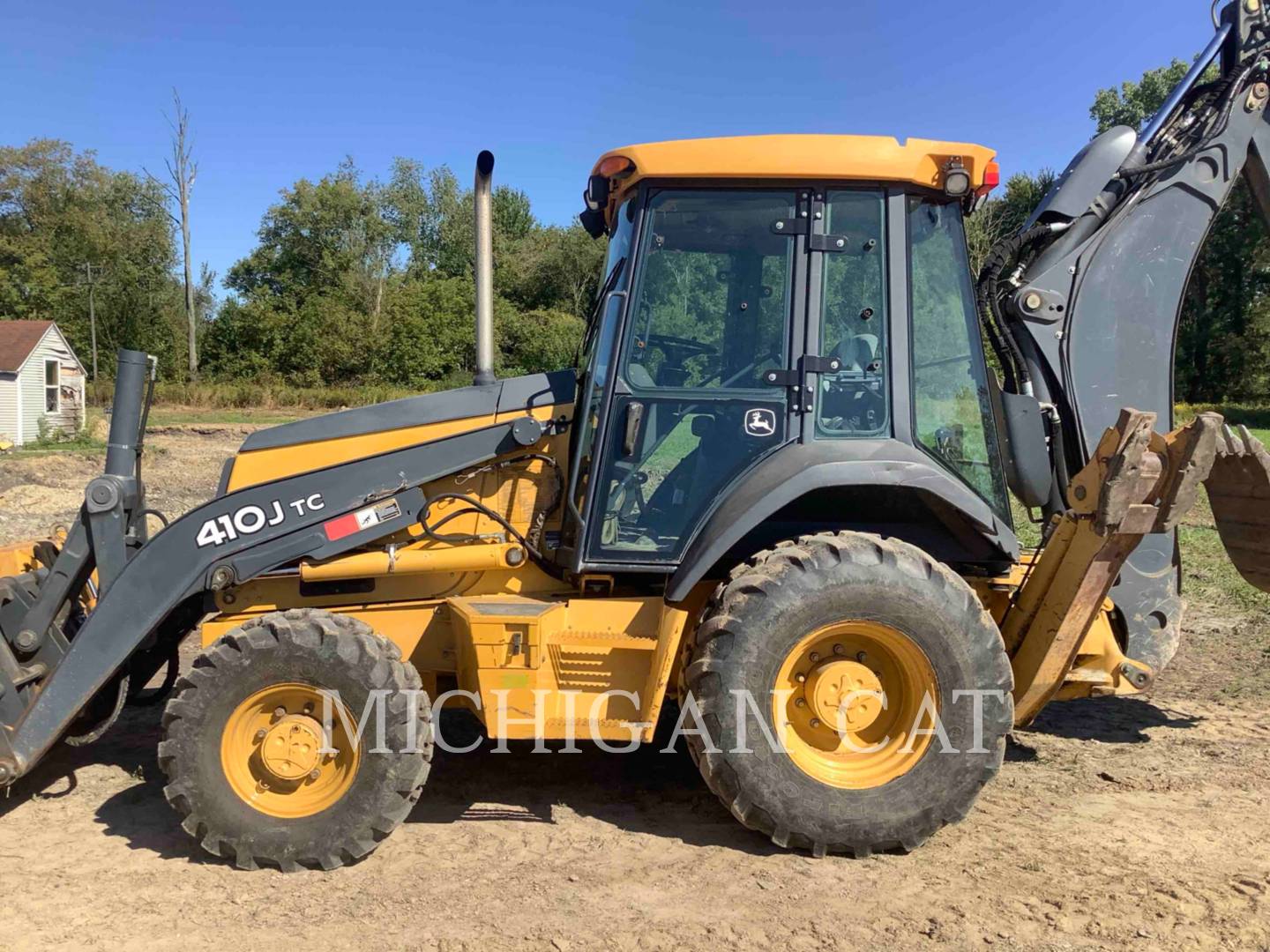 2009 John Deere 410J TC Tractor Loader Backhoe