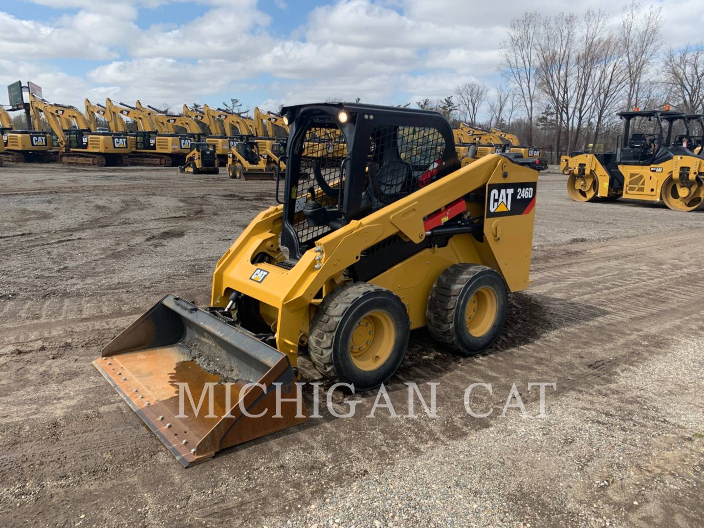 2018 Caterpillar 246D Skid Steer Loader