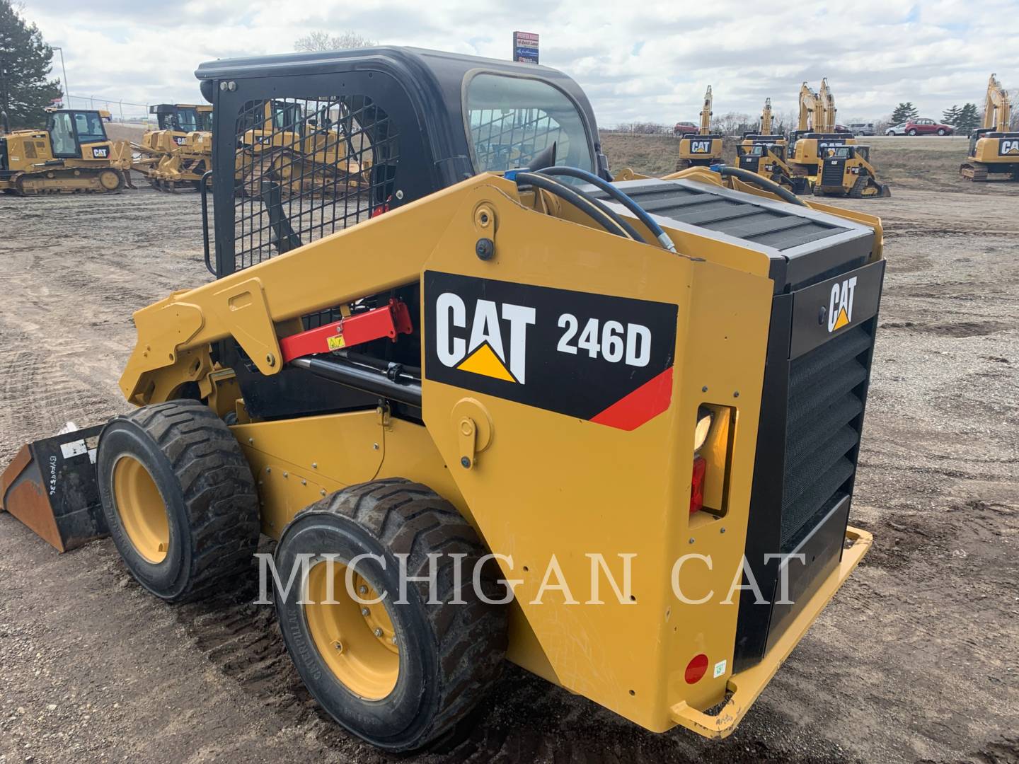 2018 Caterpillar 246D Skid Steer Loader