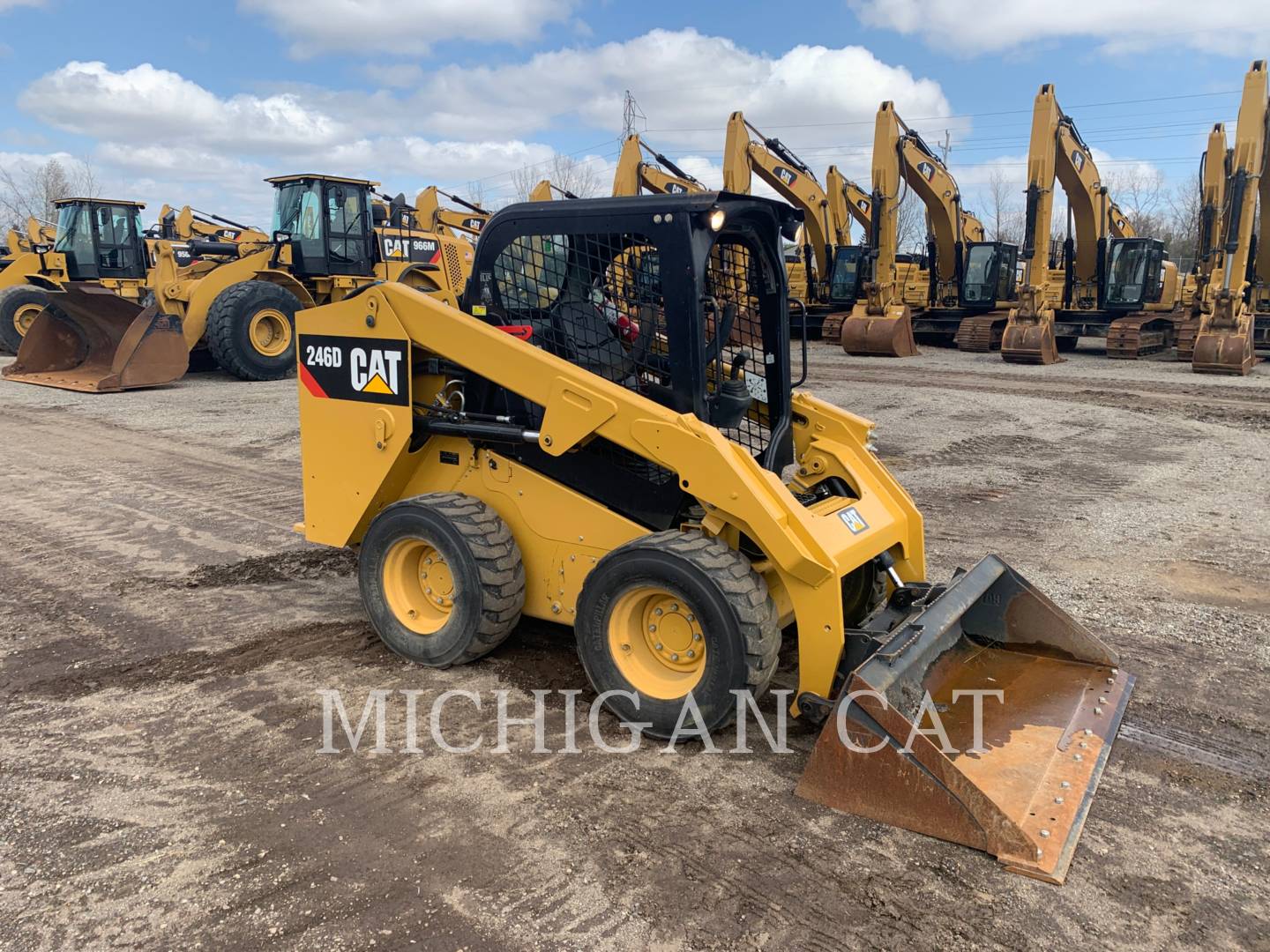 2018 Caterpillar 246D Skid Steer Loader