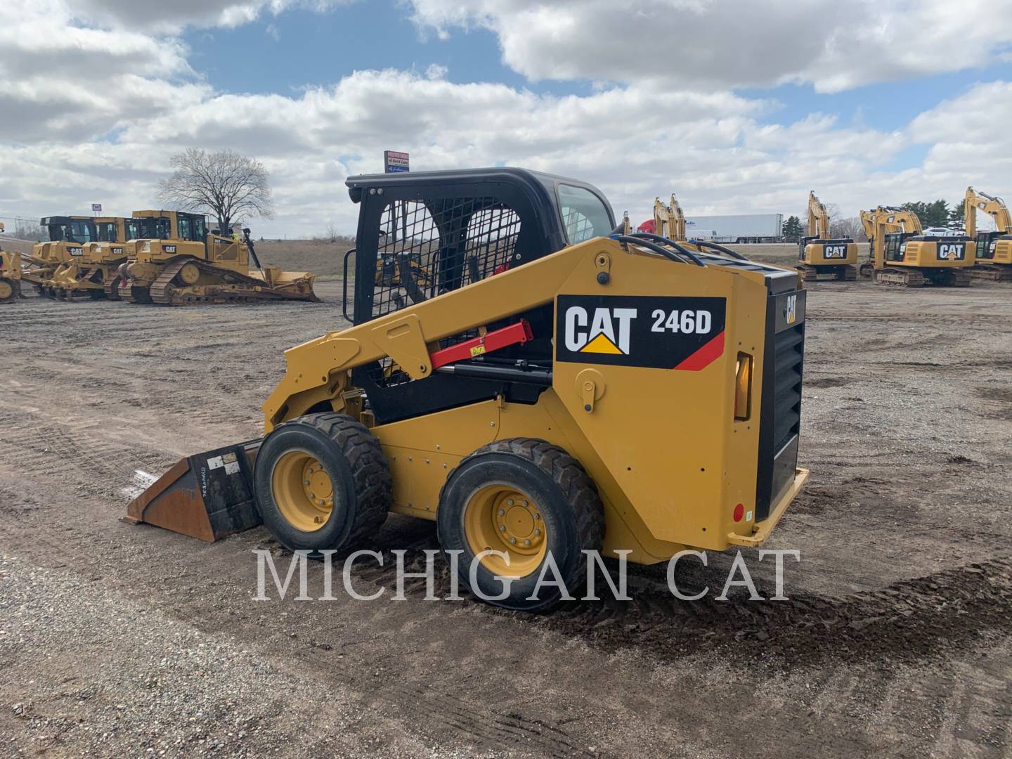 2018 Caterpillar 246D Skid Steer Loader