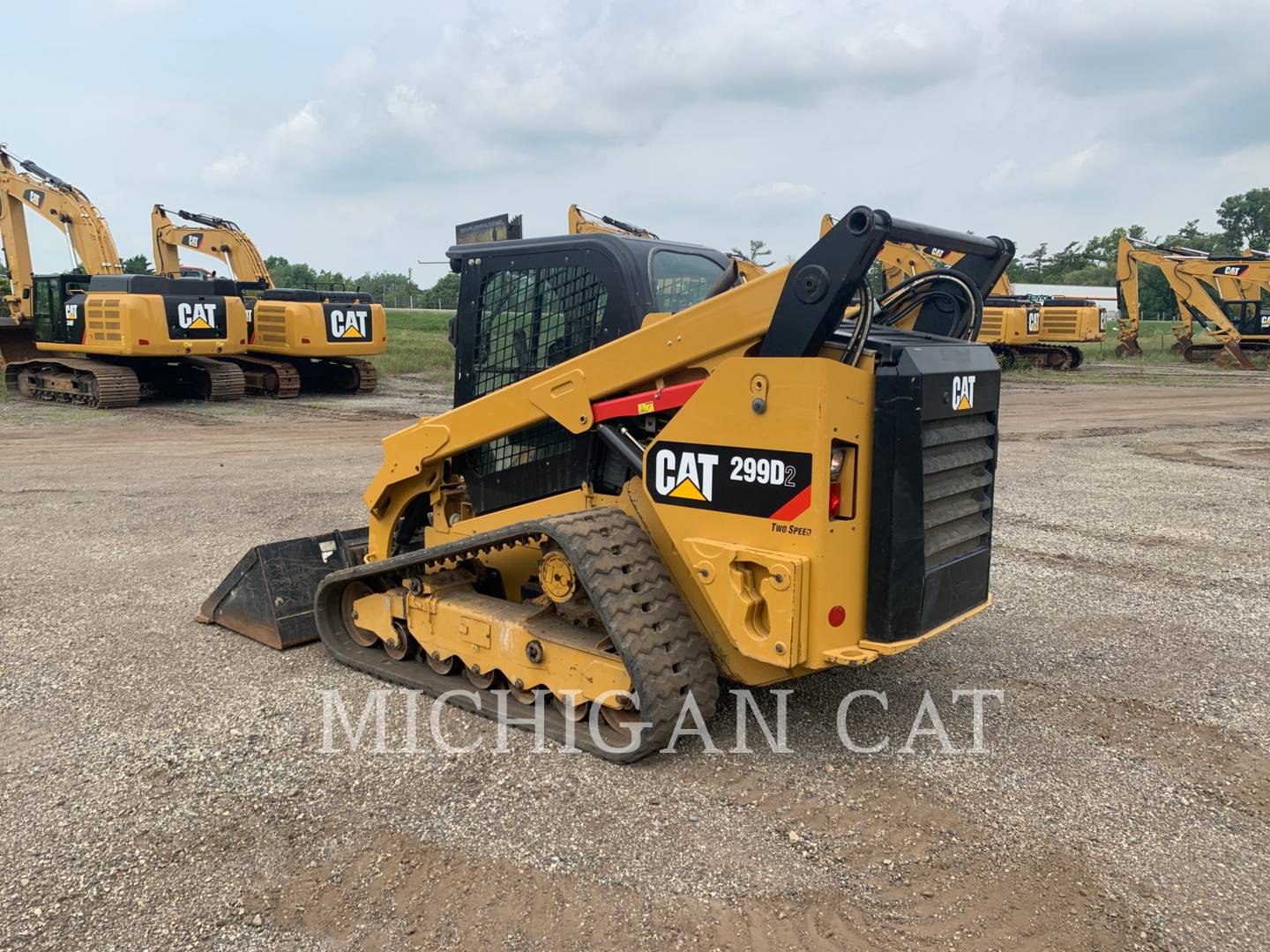 2018 Caterpillar 299D2 A2Q Compact Track Loader