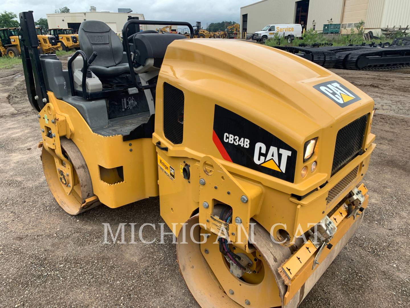 2019 Caterpillar CB34B Vibratory Single