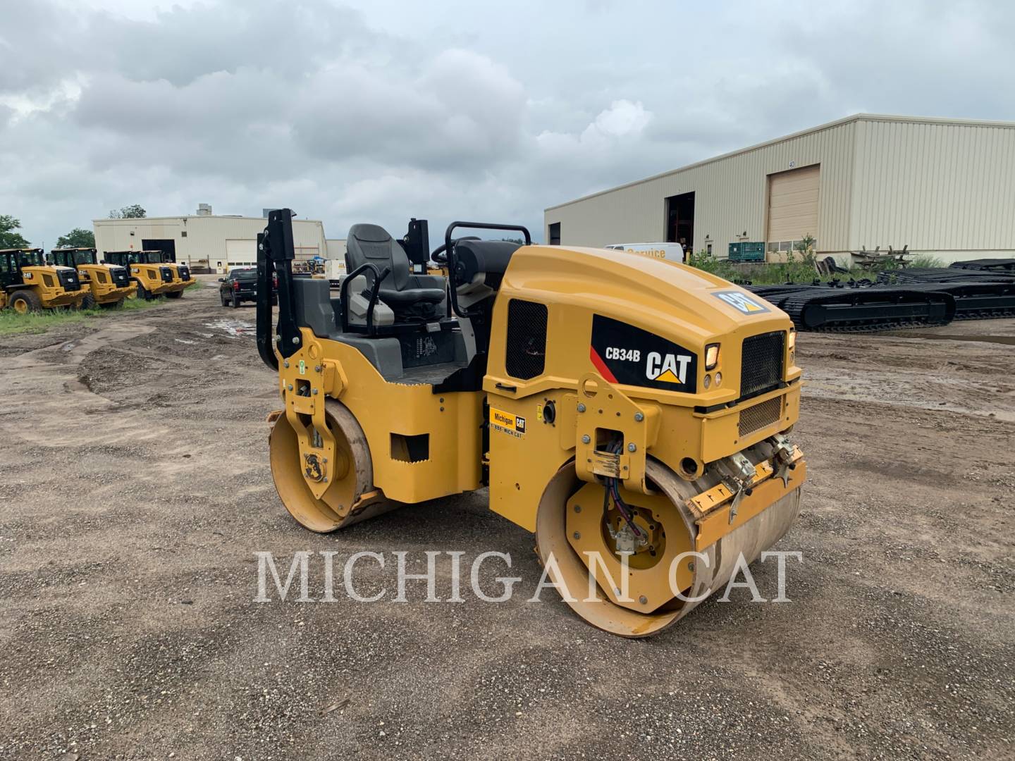 2019 Caterpillar CB34B Vibratory Single