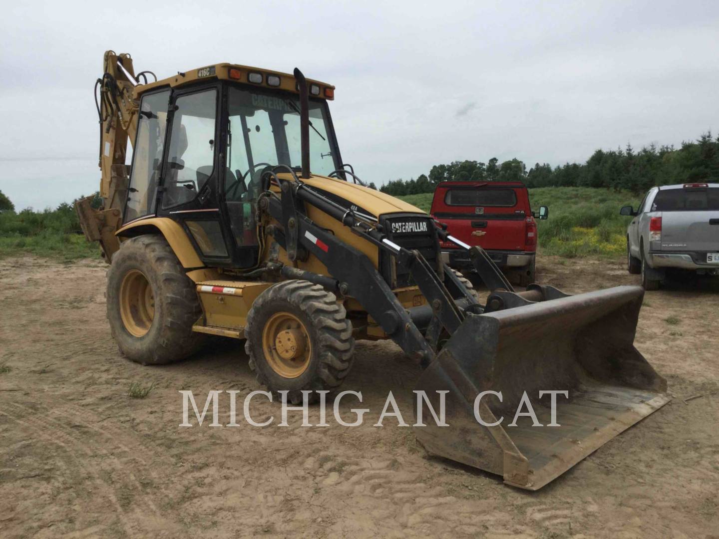 1997 Caterpillar 416C Tractor Loader Backhoe