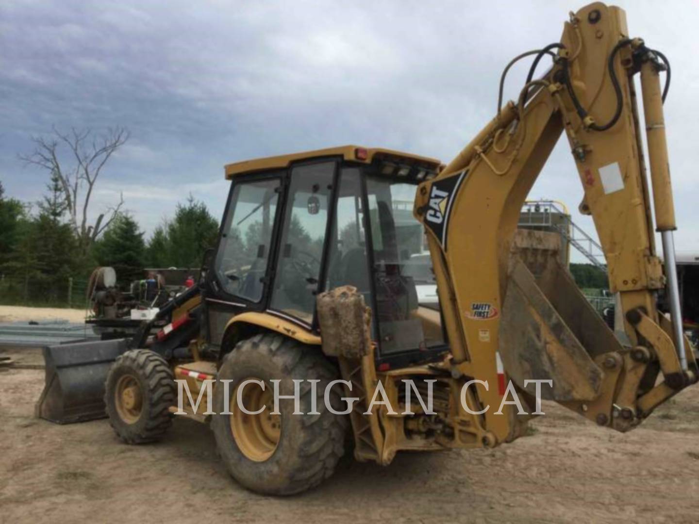 1997 Caterpillar 416C Tractor Loader Backhoe