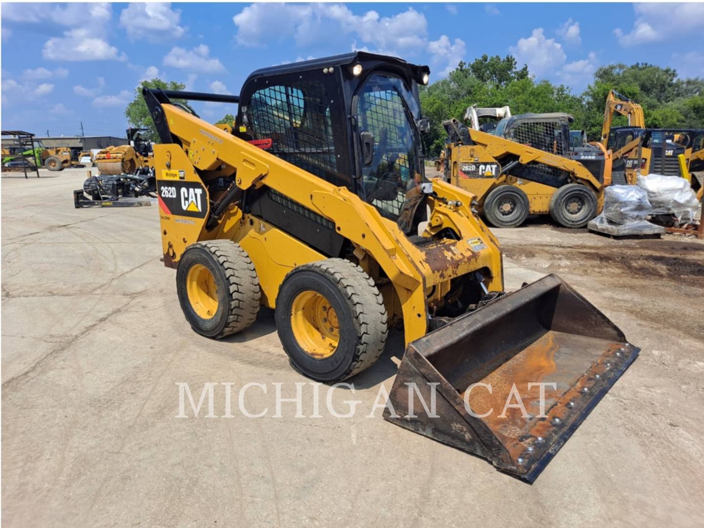 2017 Caterpillar 262D A2Q Skid Steer Loader