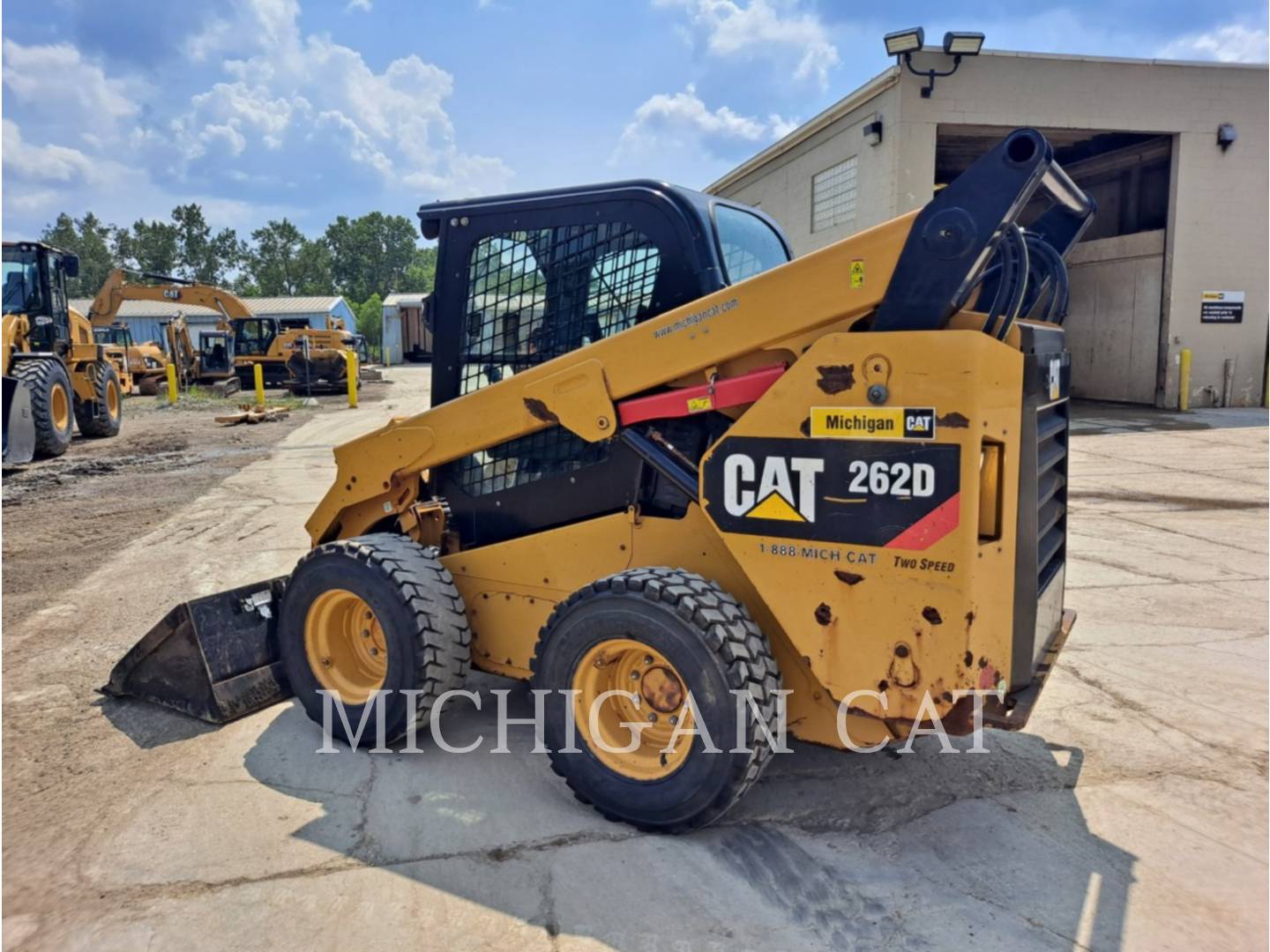 2017 Caterpillar 262D A2Q Skid Steer Loader