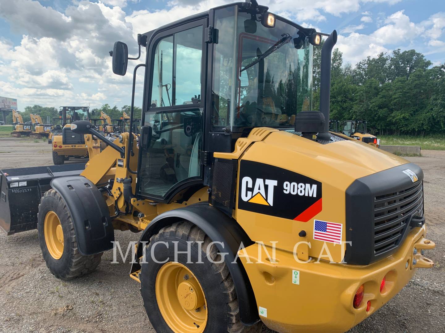 2018 Caterpillar 908M A Wheel Loader