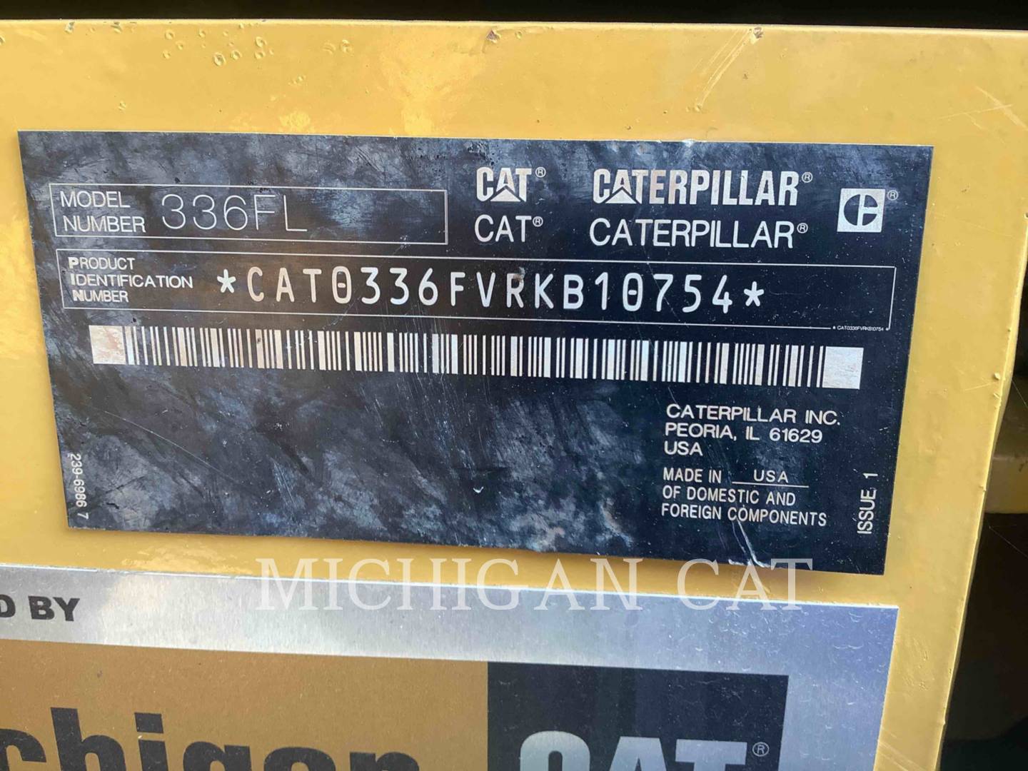 2017 Caterpillar 336FL PQ Excavator