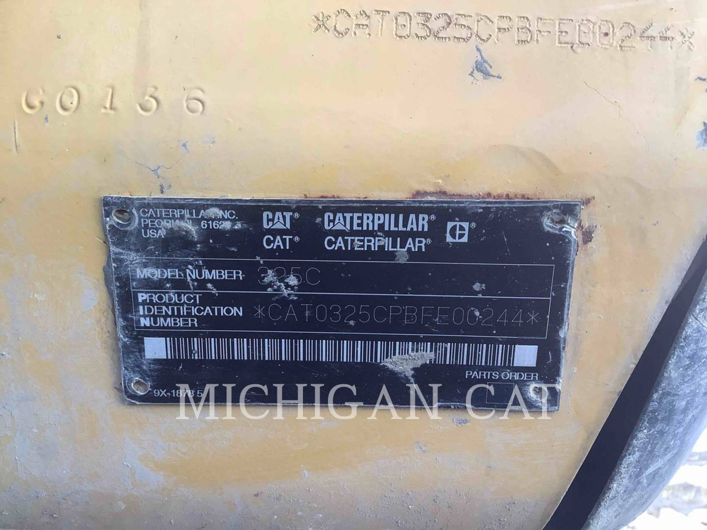 2002 Caterpillar 325CL Excavator