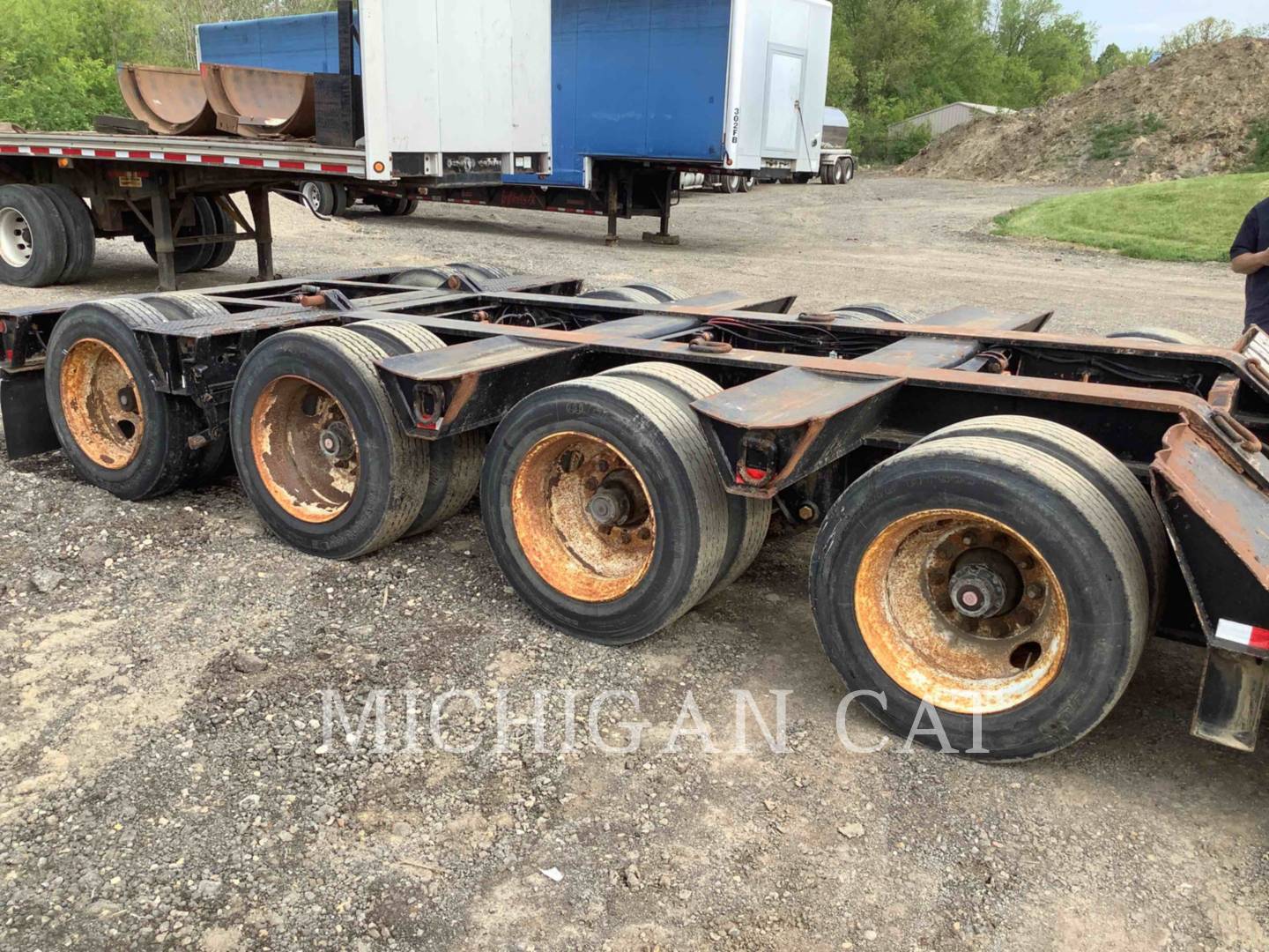 1986 Talbert 60T DETACHABLE LOWBOY Trailer