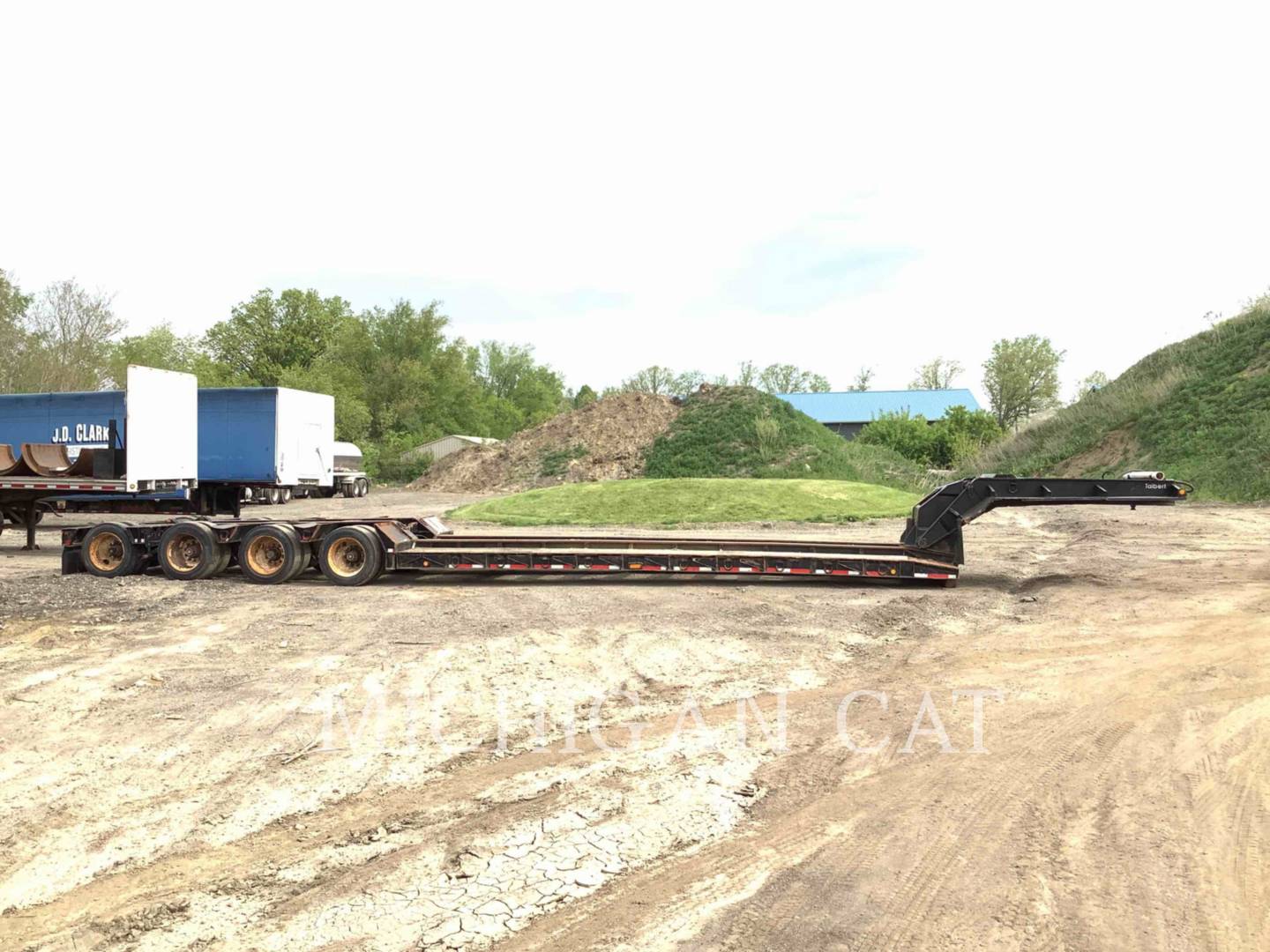 1986 Talbert 60T DETACHABLE LOWBOY Trailer