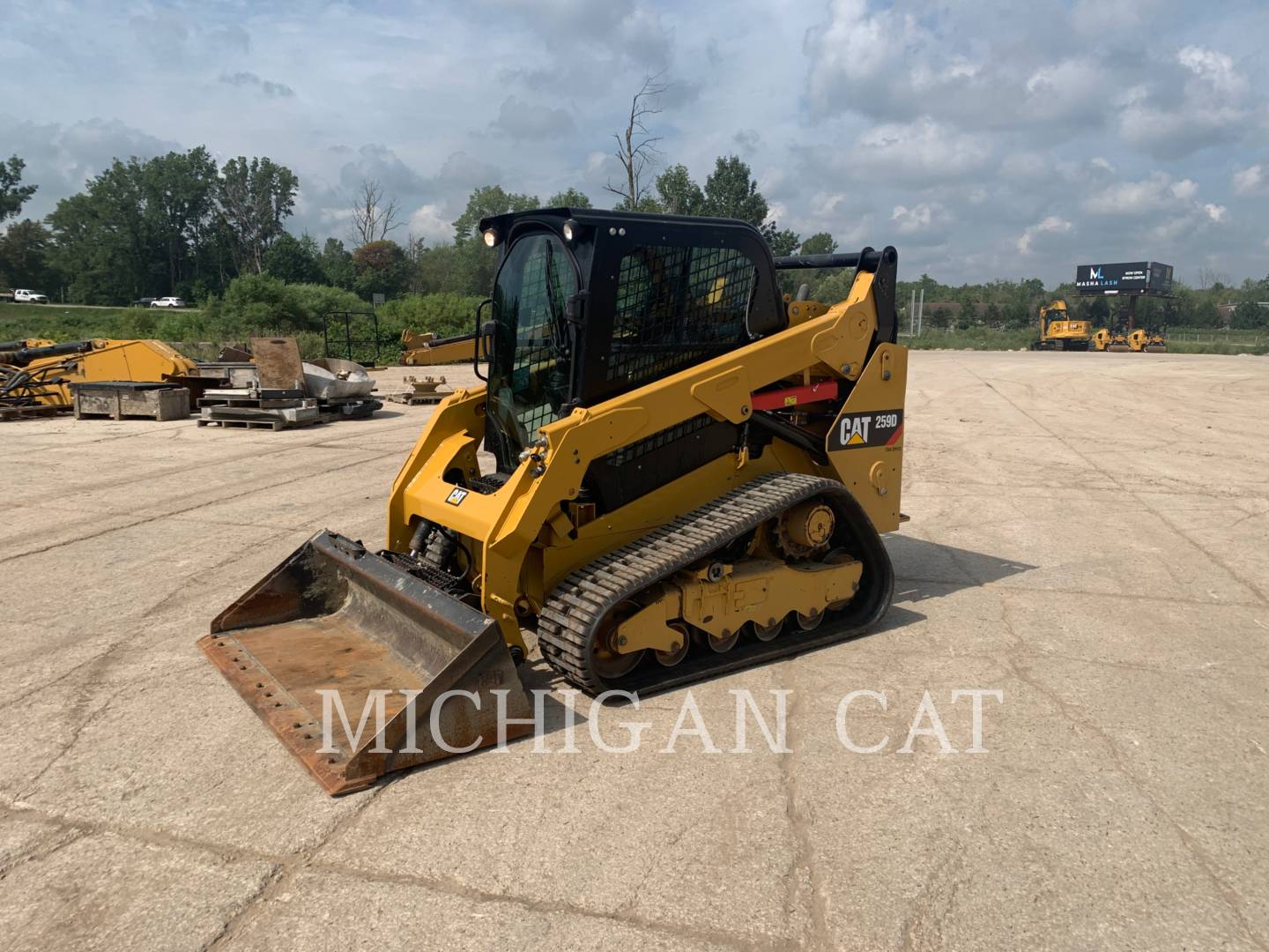 2019 Caterpillar 259D A2Q Compact Track Loader