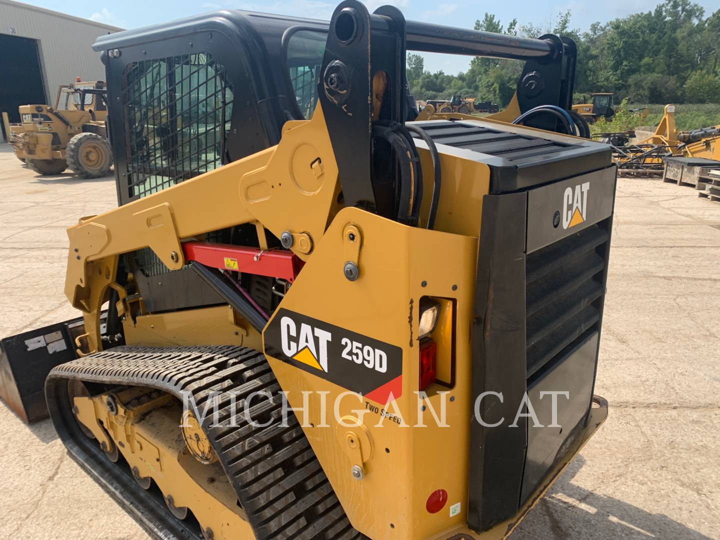 2019 Caterpillar 259D A2Q Compact Track Loader