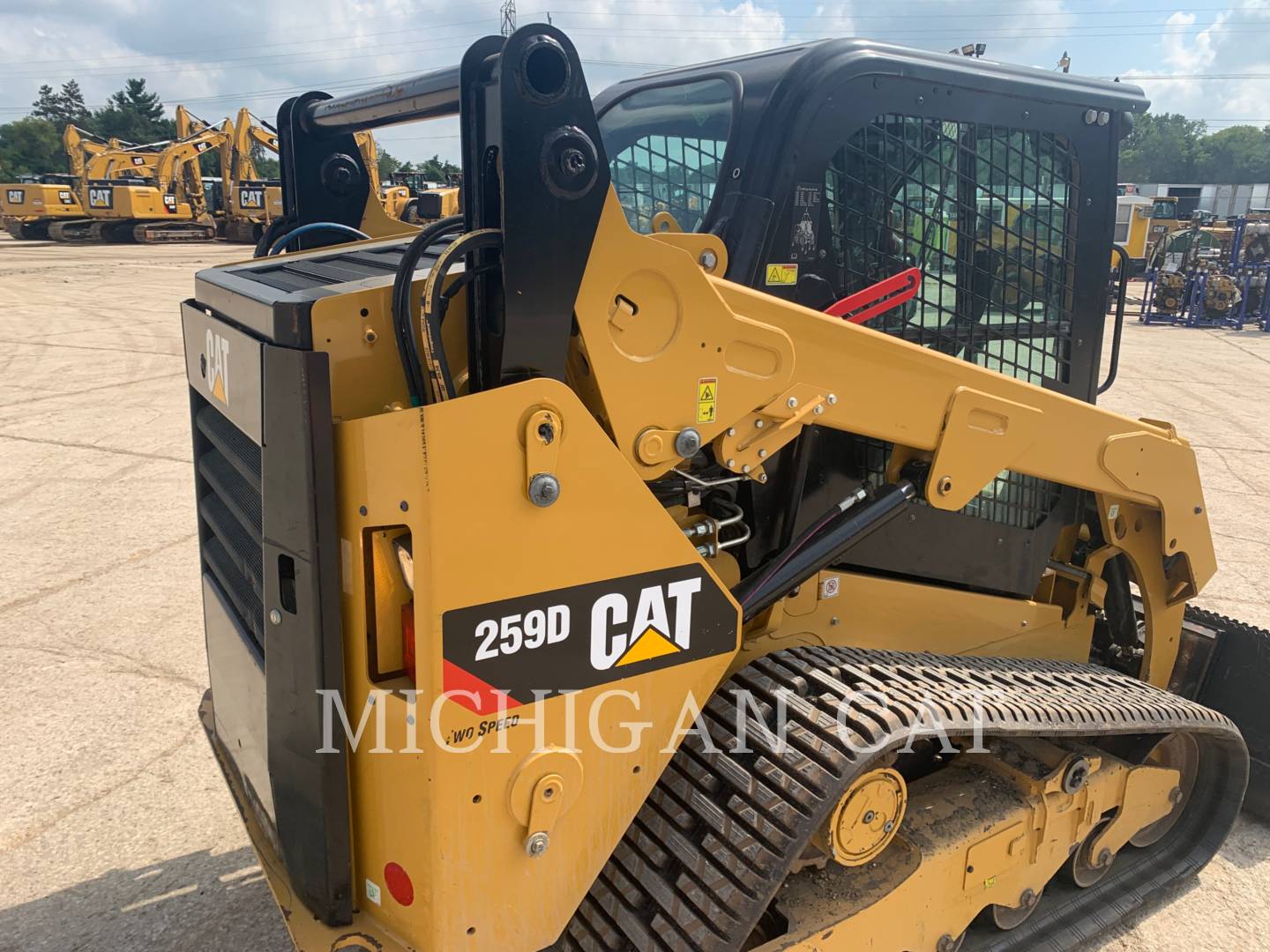 2019 Caterpillar 259D A2Q Compact Track Loader