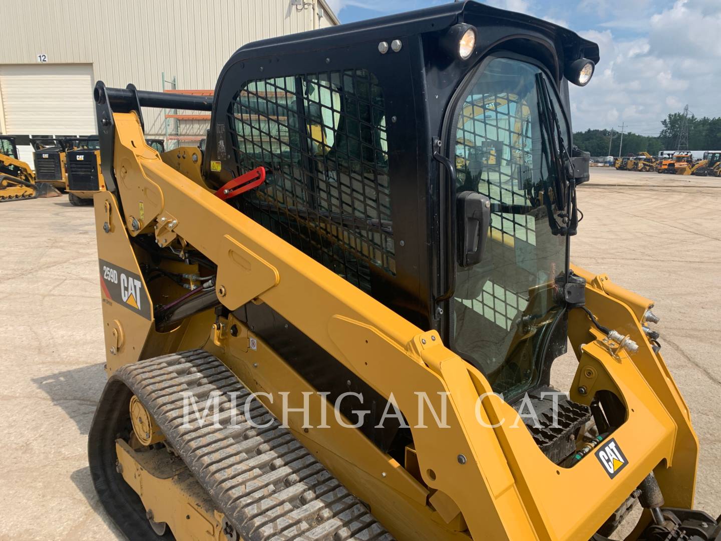 2019 Caterpillar 259D A2Q Compact Track Loader