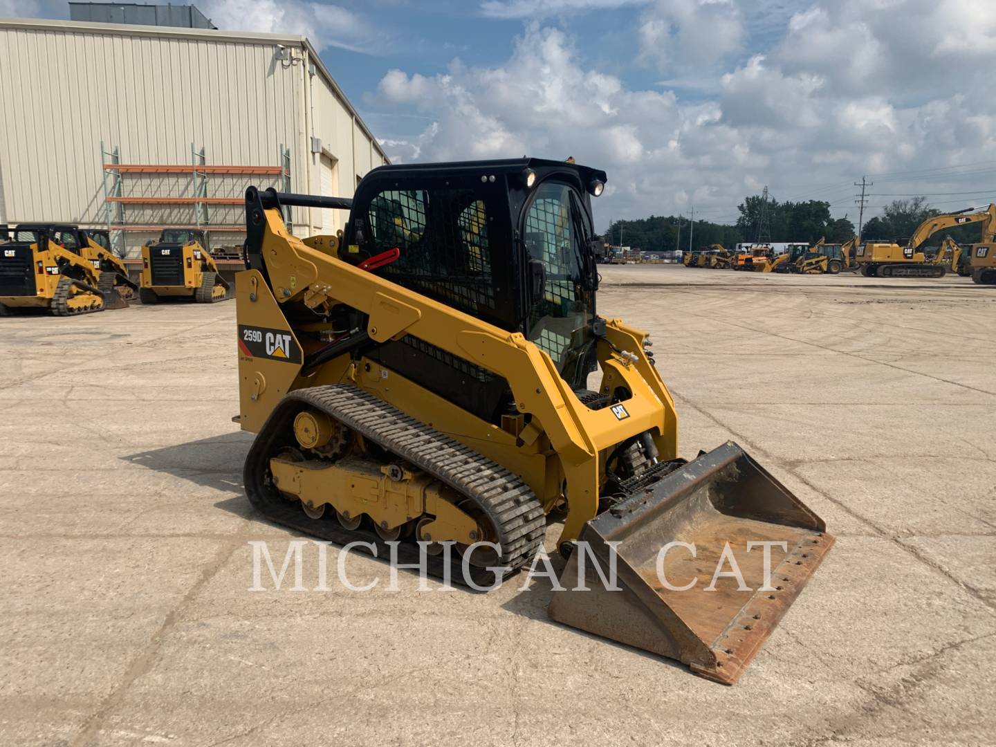 2019 Caterpillar 259D A2Q Compact Track Loader