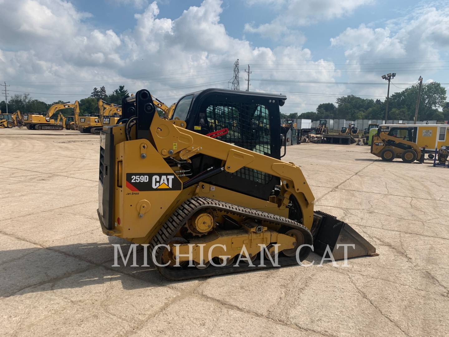 2019 Caterpillar 259D A2Q Compact Track Loader