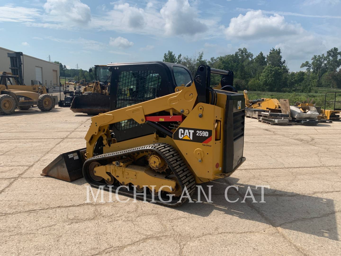 2019 Caterpillar 259D A2Q Compact Track Loader