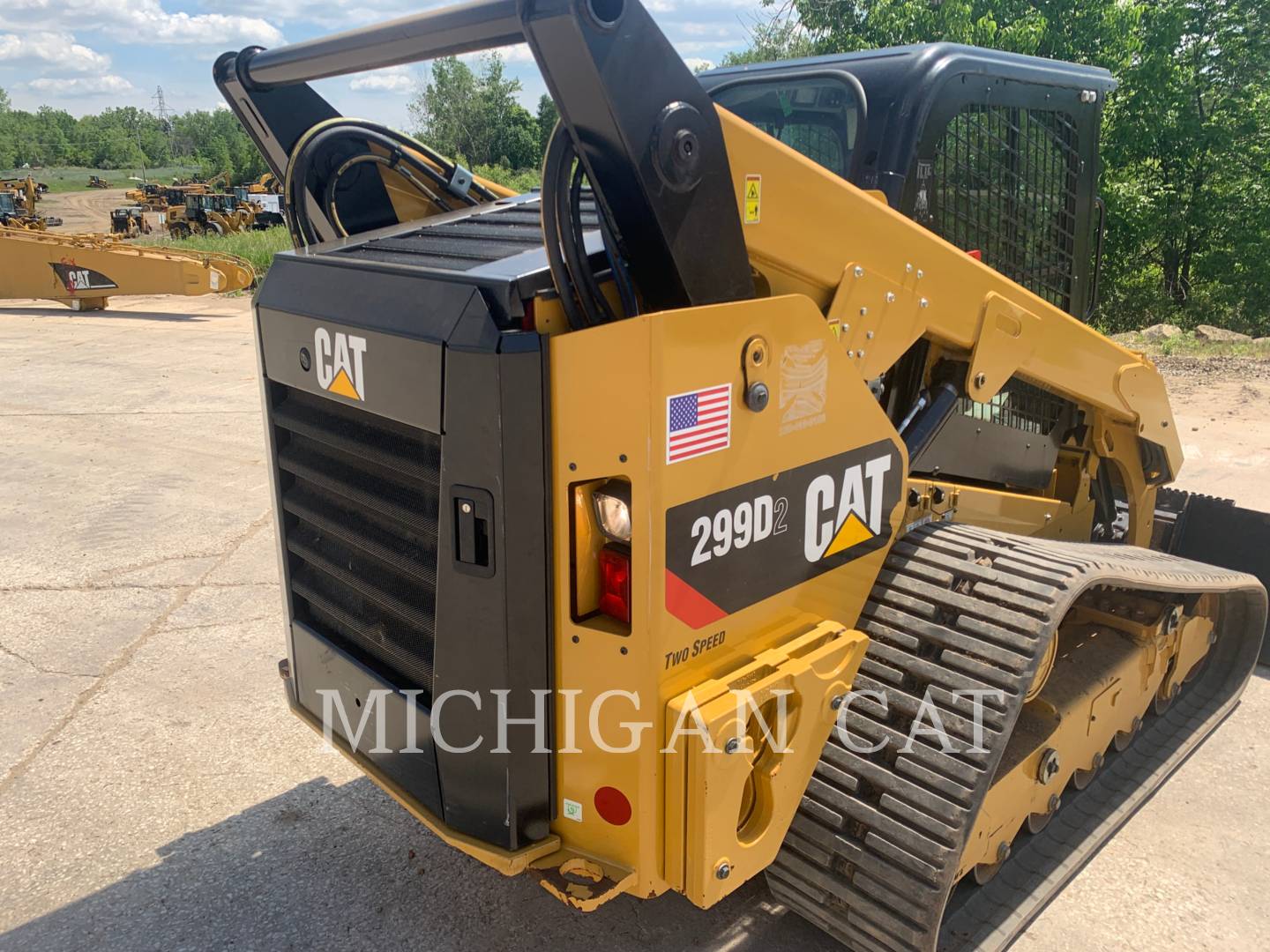 2019 Caterpillar 299D A2Q Compact Track Loader