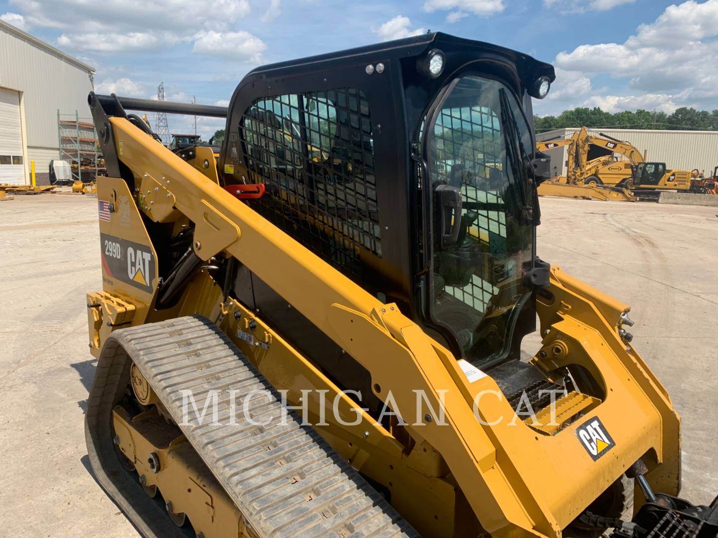 2019 Caterpillar 299D A2Q Compact Track Loader