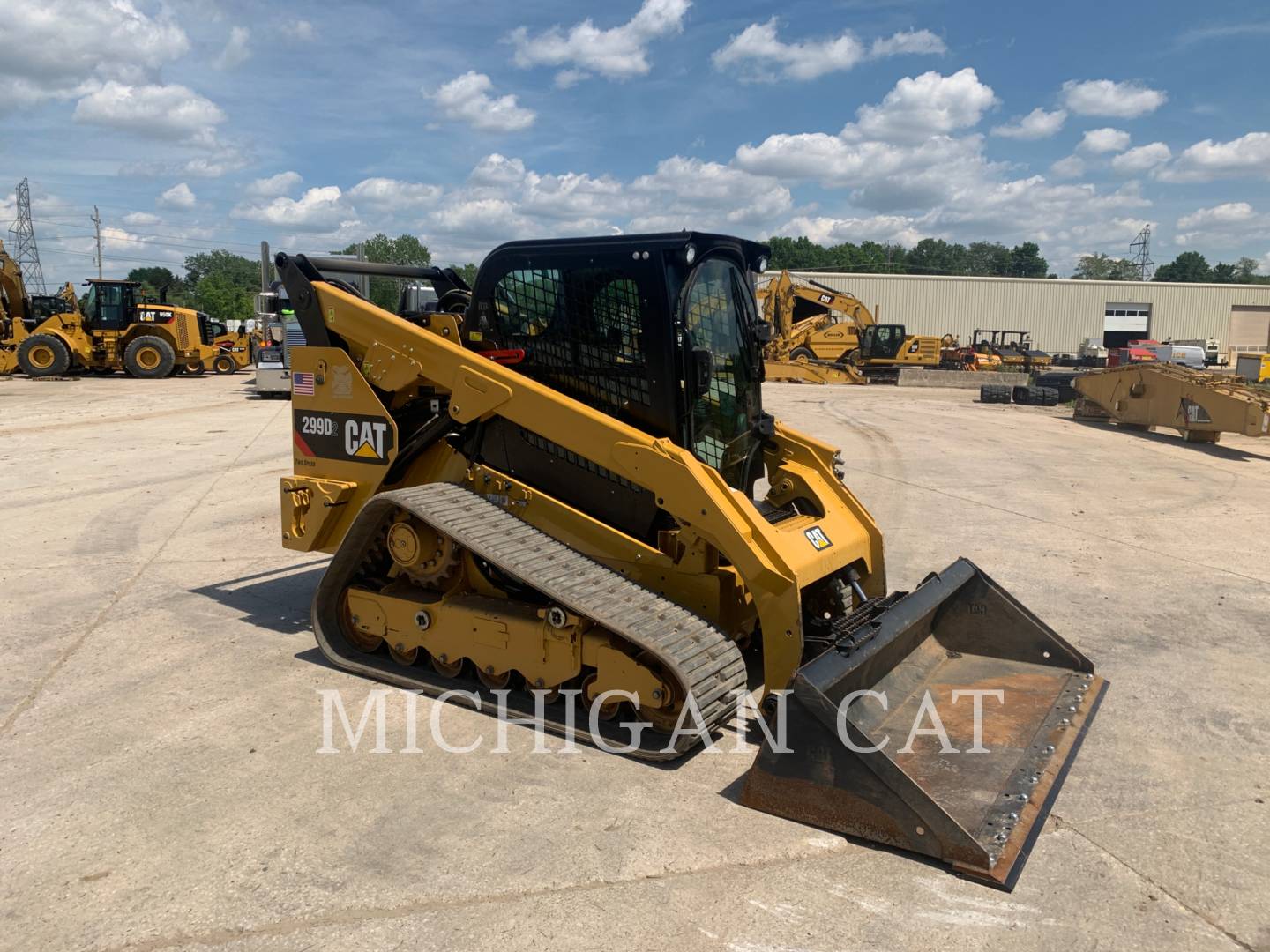 2019 Caterpillar 299D A2Q Compact Track Loader