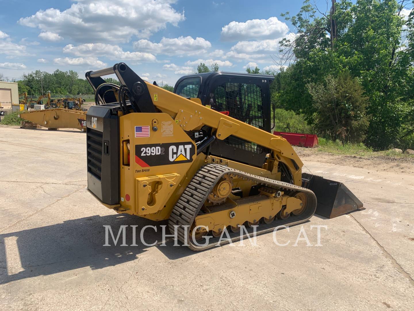 2019 Caterpillar 299D A2Q Compact Track Loader