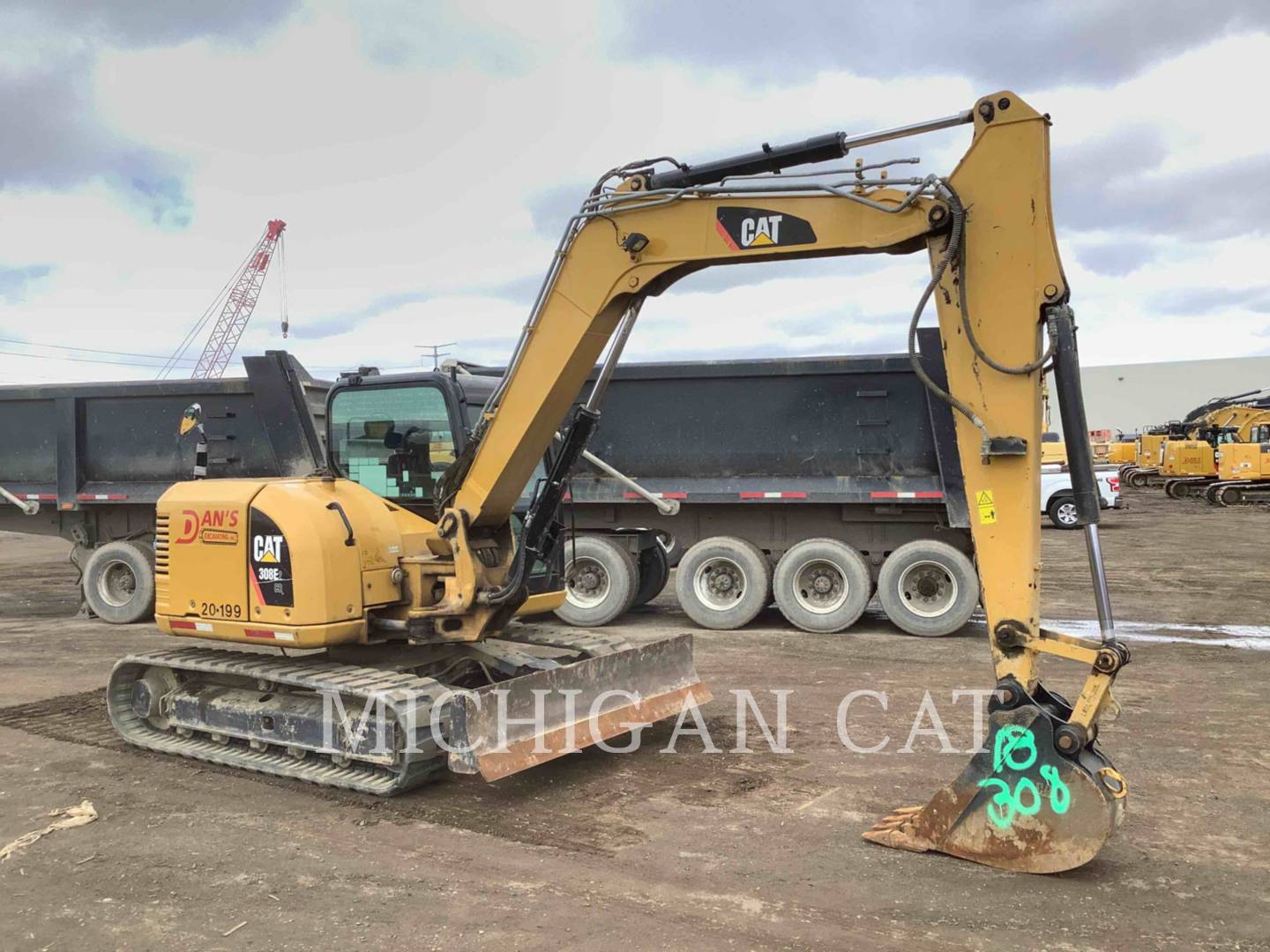 2014 Caterpillar 308E2CRSB Excavator