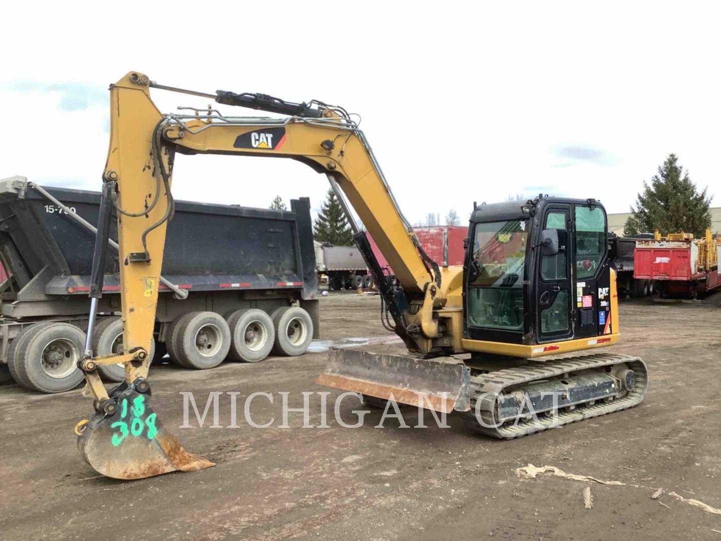 2014 Caterpillar 308E2CRSB Excavator