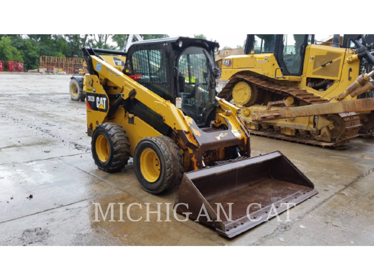 2015 Caterpillar 262D C2Q Skid Steer Loader