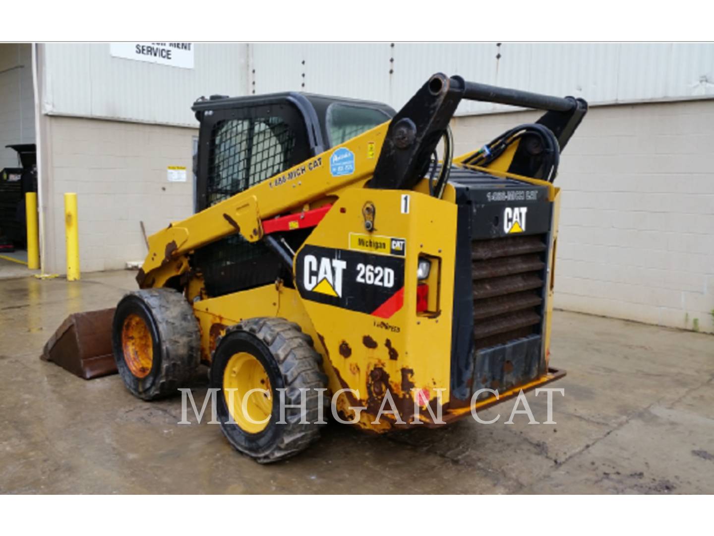 2015 Caterpillar 262D C2Q Skid Steer Loader