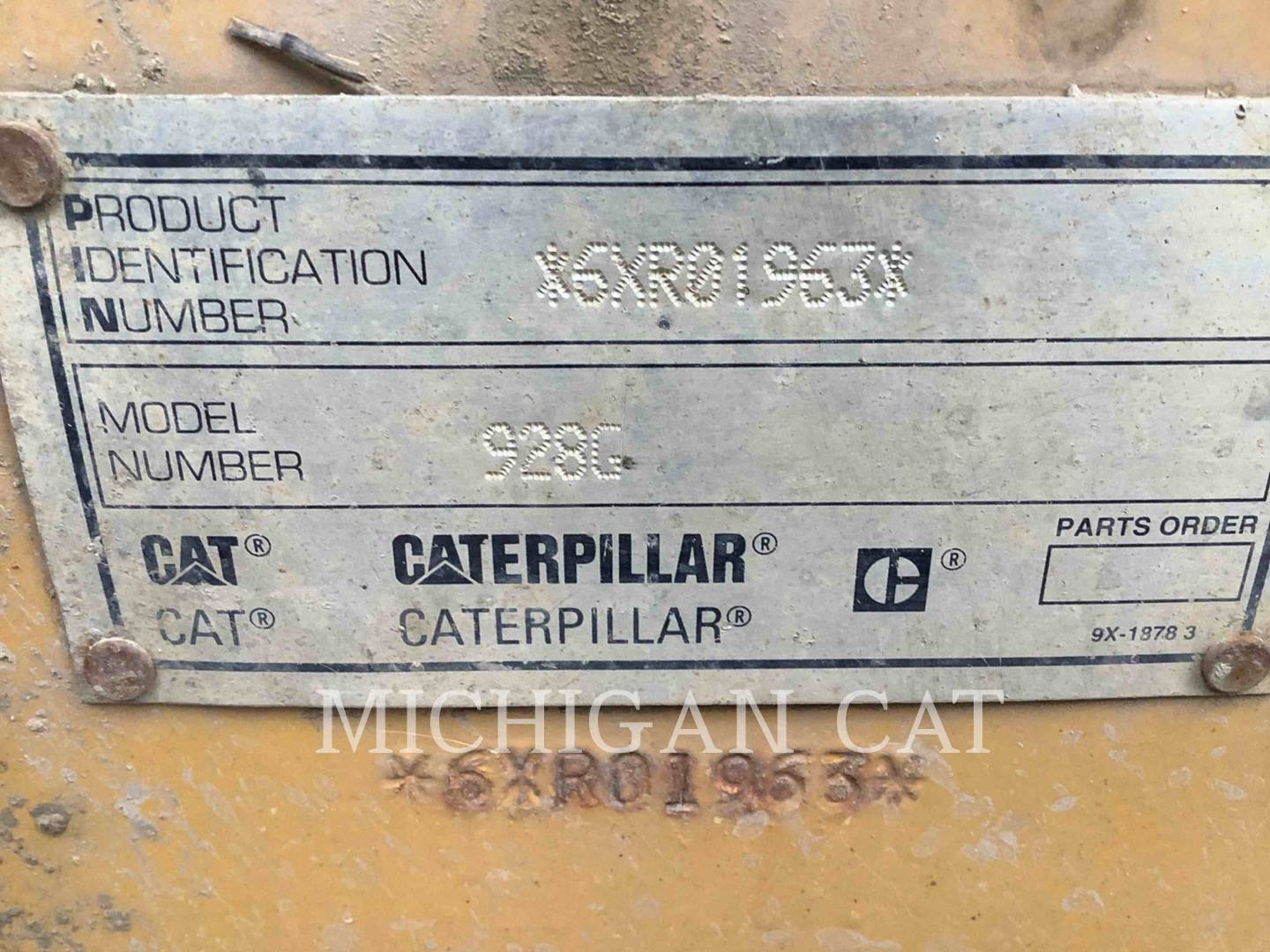 1999 Caterpillar 928G Wheel Loader