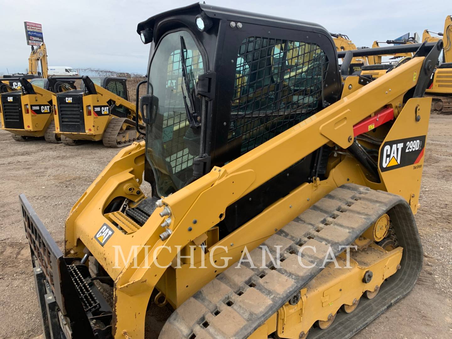 2019 Caterpillar 299D2 A2Q Compact Track Loader