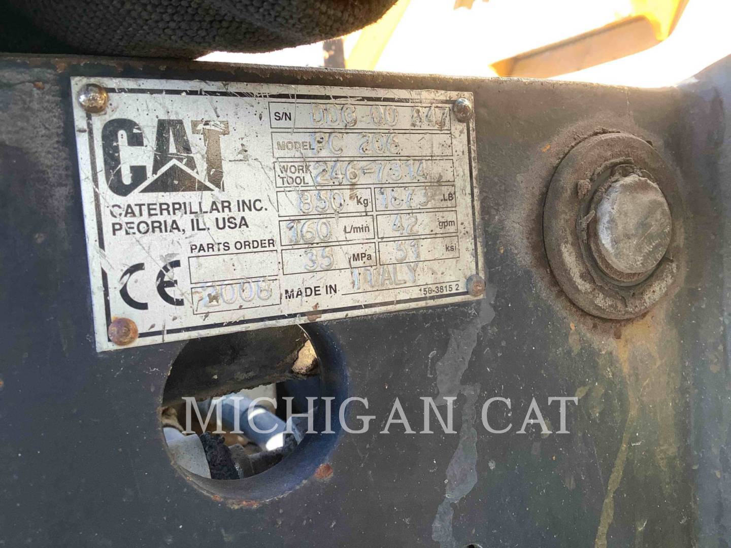 2008 Caterpillar PC206 Cold Planer