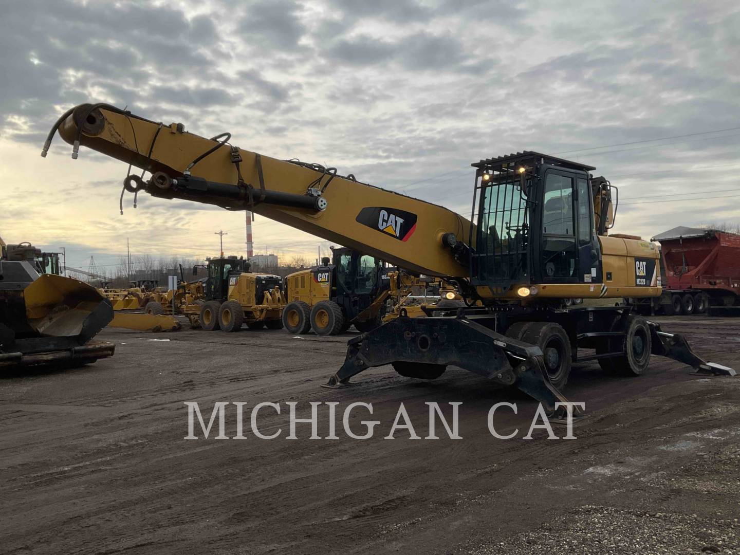 2015 Caterpillar M322D MH Excavator