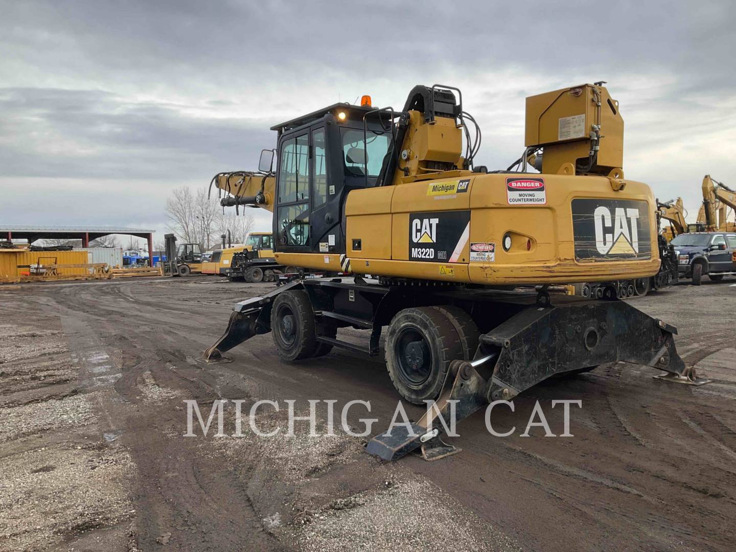 2015 Caterpillar M322D MH Excavator