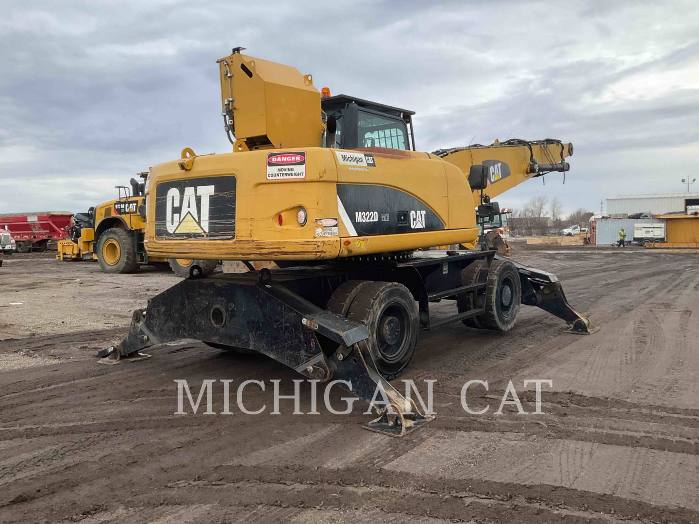 2015 Caterpillar M322D MH Excavator