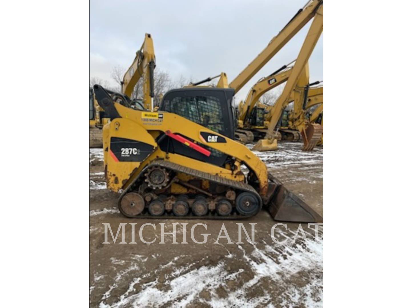 2013 Caterpillar 287C2 A2Q Compact Track Loader