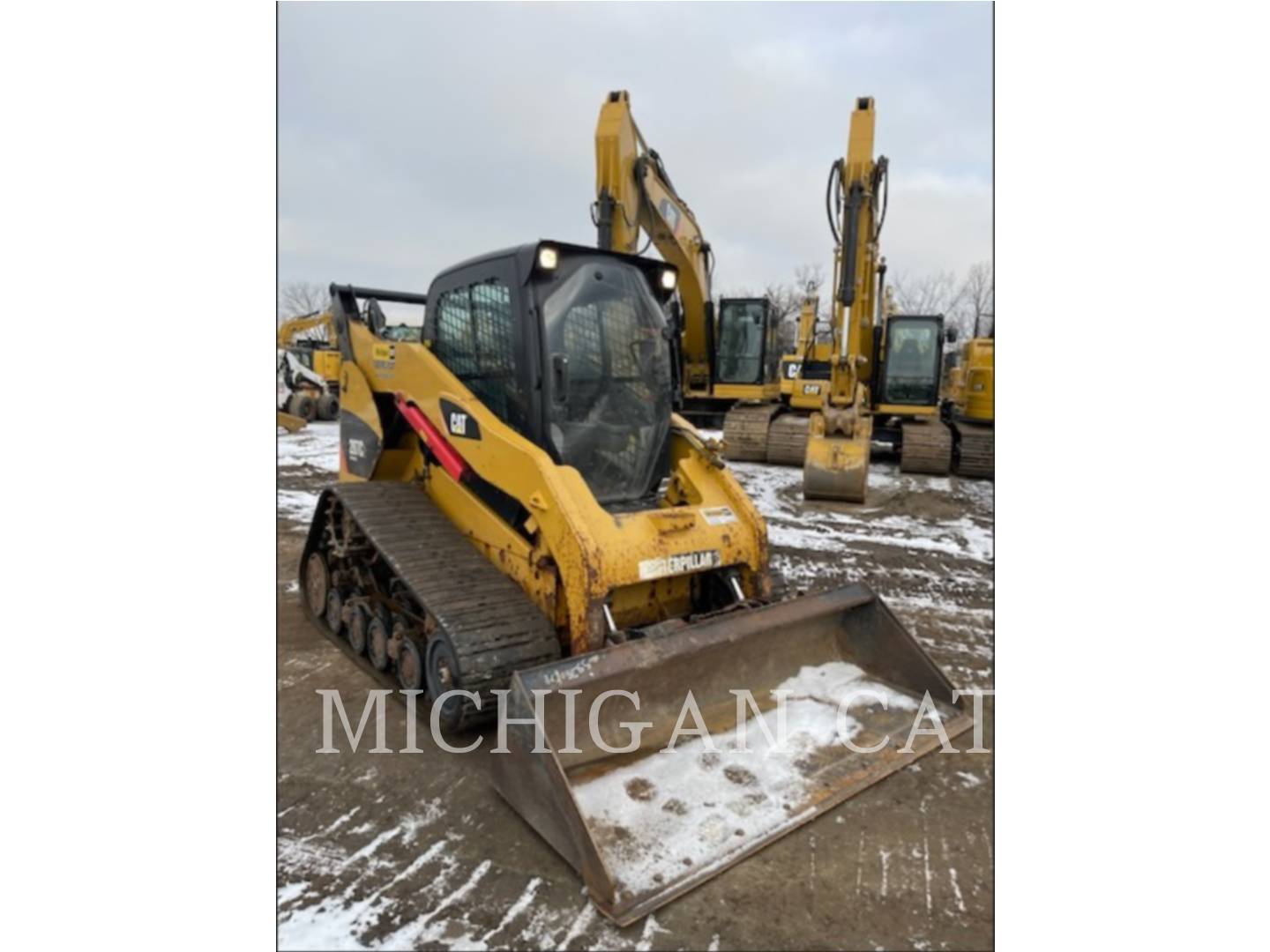 2013 Caterpillar 287C2 A2Q Compact Track Loader