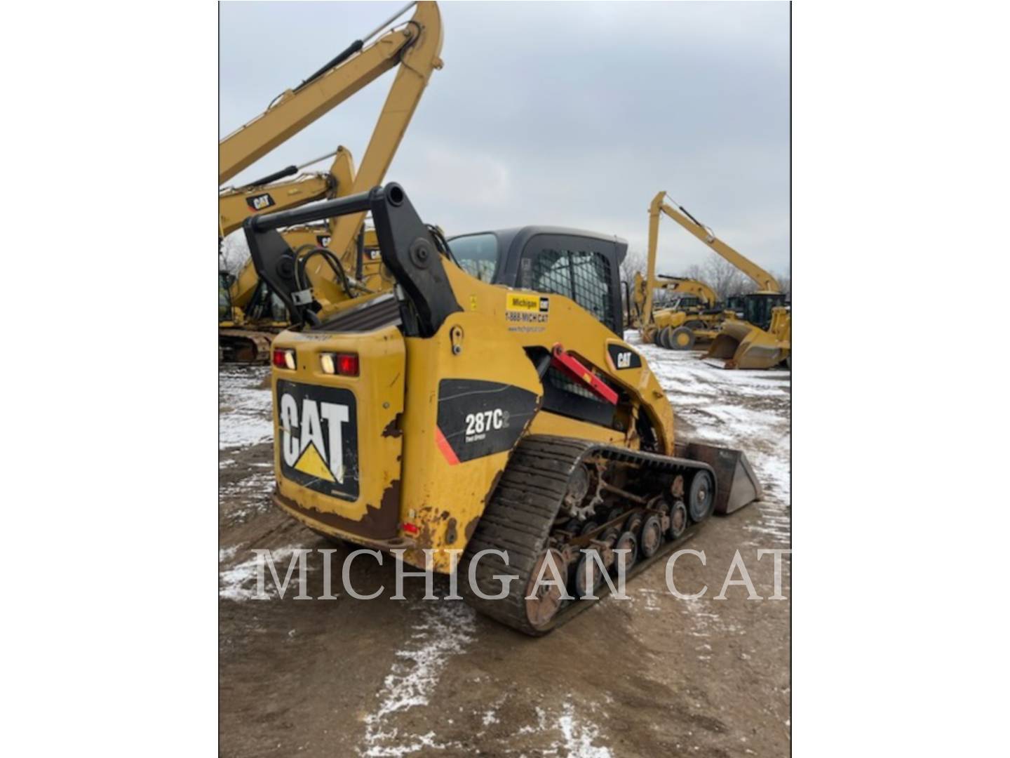 2013 Caterpillar 287C2 A2Q Compact Track Loader