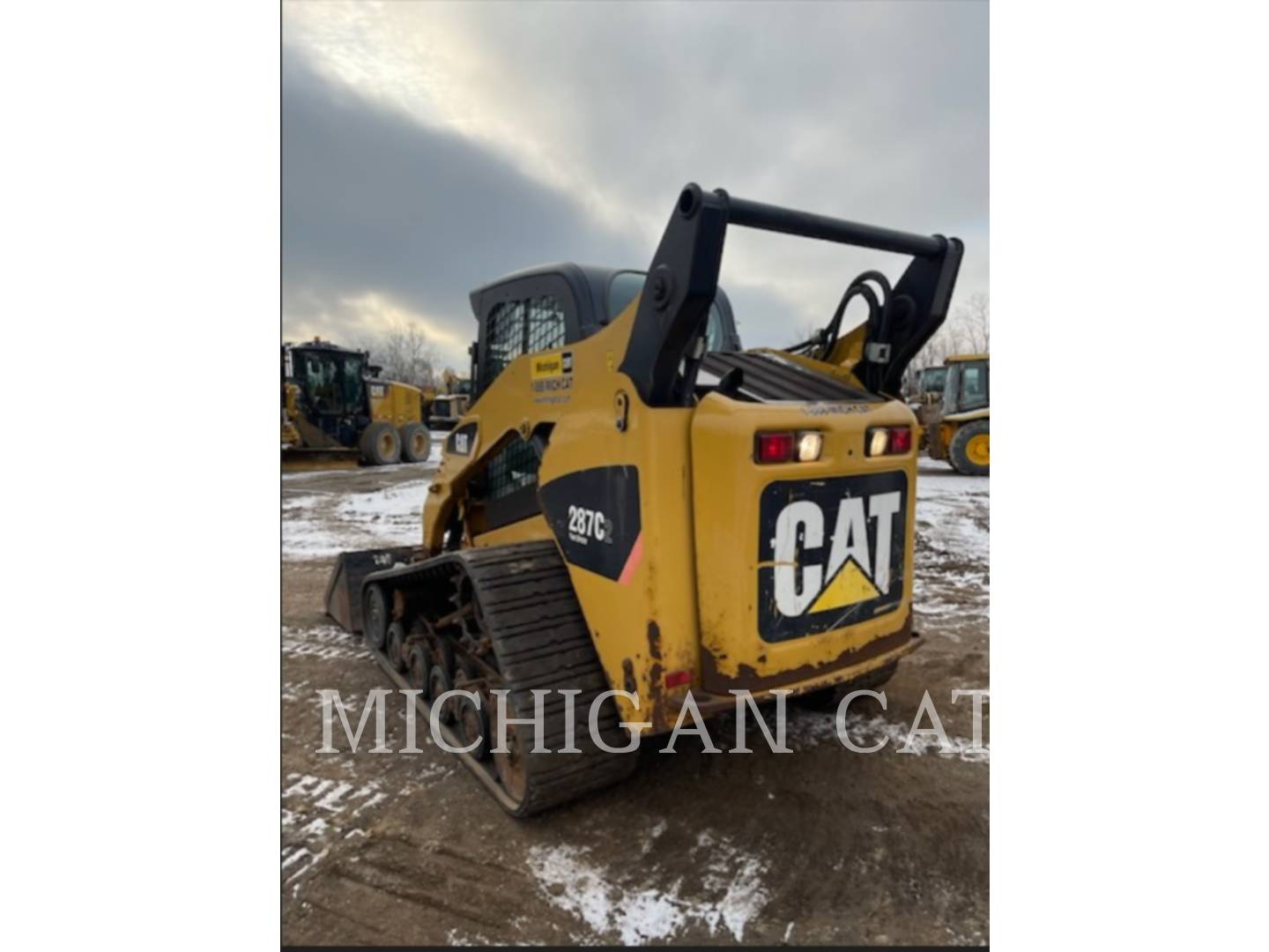 2013 Caterpillar 287C2 A2Q Compact Track Loader